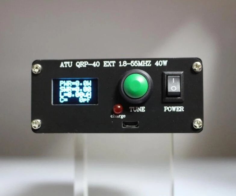 Assembed ATU QRP-40 ׳ ڵ 2.5W ּ Ʃ  + 0.96 ġ OLED ÷ ȭ 1.8-55MHz + Ŀ